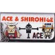 One piece plånbok Ace & Shirohige